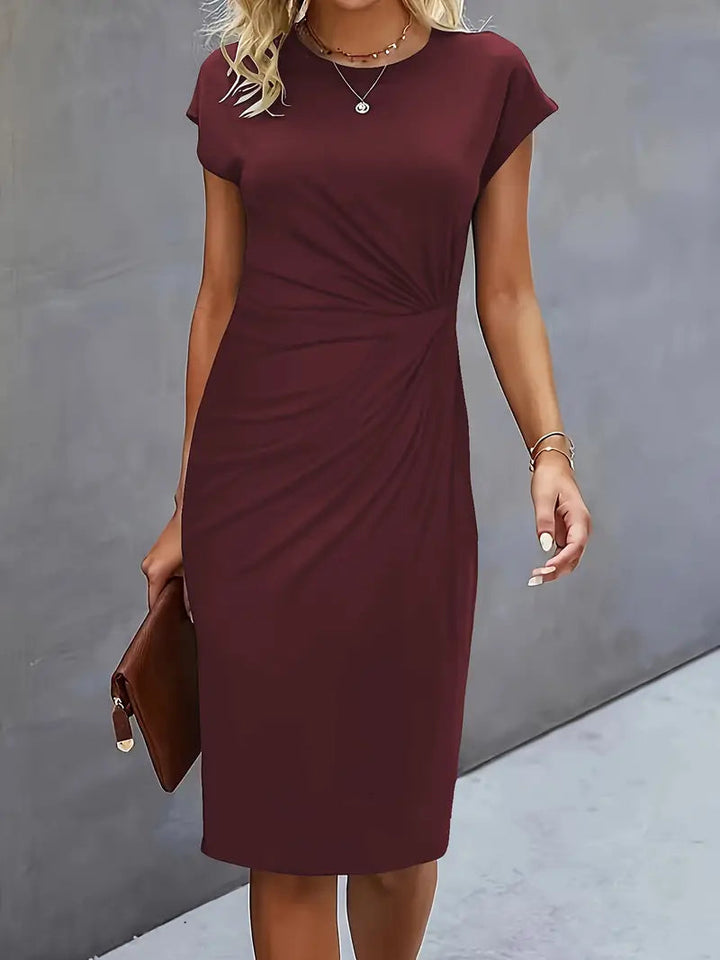 Courtney | Stylish Round Neck Dress