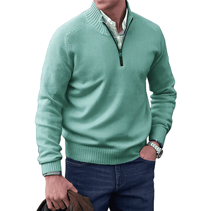 Noah™ - Elegant zippered sweater