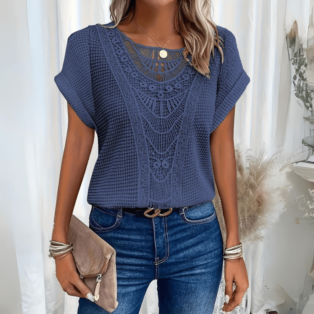 Anya | Elegant Ibiza-Style Blouse