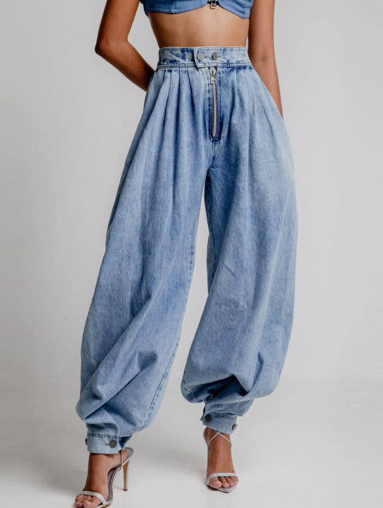 Dara | High Waist Balloon Jeans