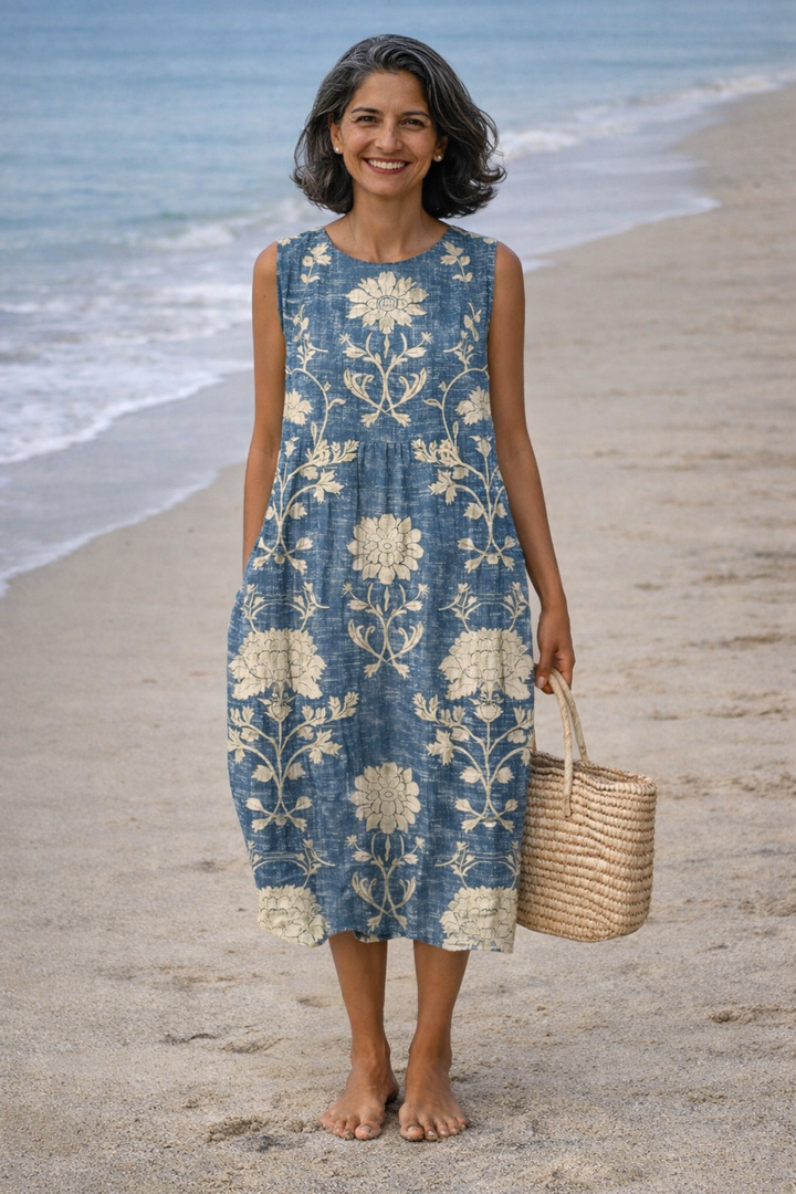 Bella | Midi Bohemian Dress