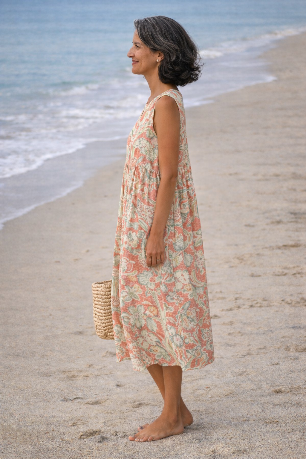 Belén | Midi Floral Dress