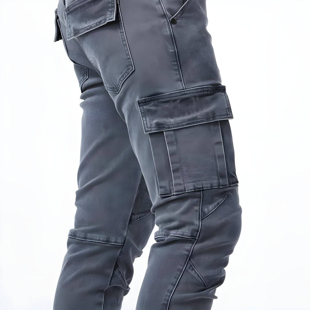 Rigor™ | Stretchable Denim Cargo Pants