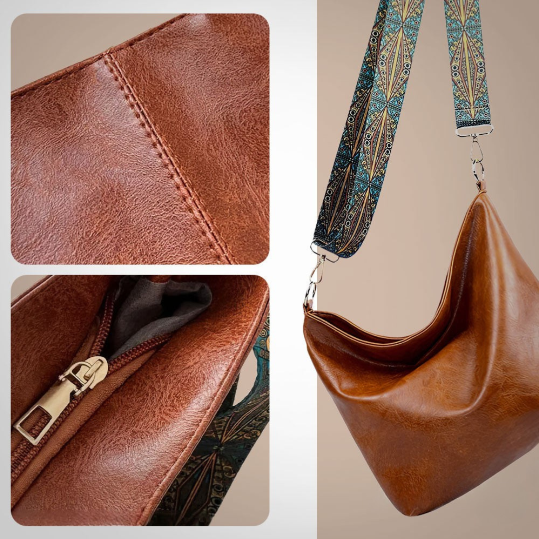 Jack Faelan | Chelsey’s Vintage Charm Leather Shoulder Bag