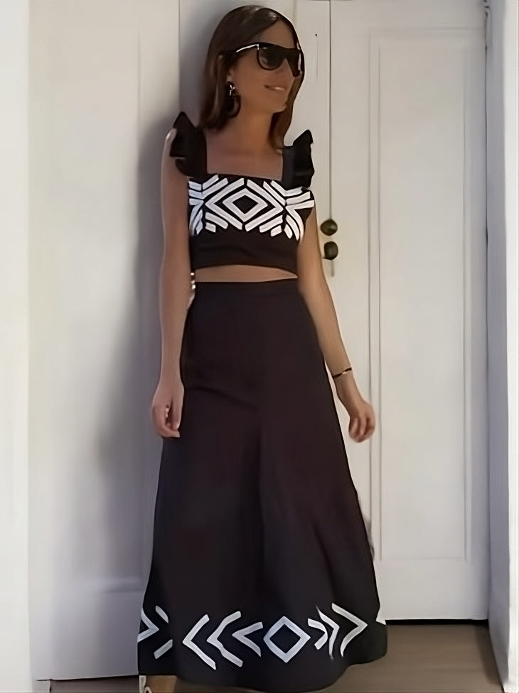 Serena | Skirt and Top Set