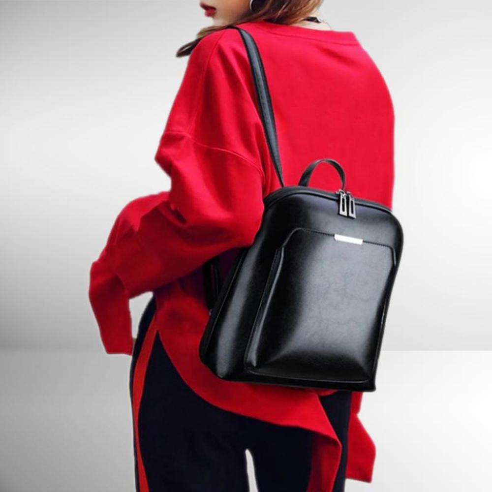 Jack Faelan | Classic Double-Zip Backpack