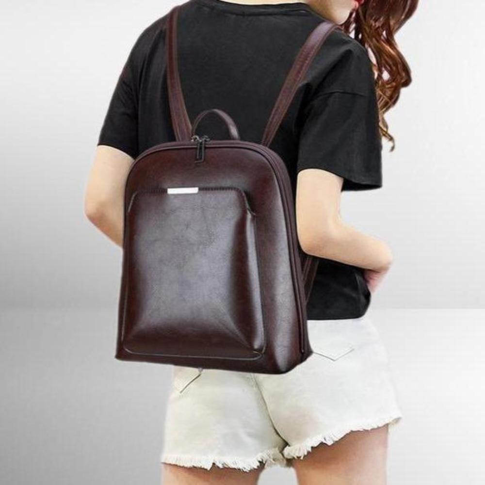 Jack Faelan | Classic Double-Zip Backpack
