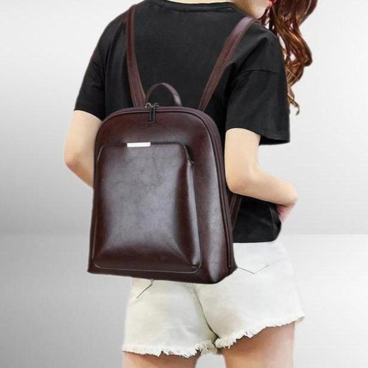 Jack Faelan | Classic Double-Zip Backpack