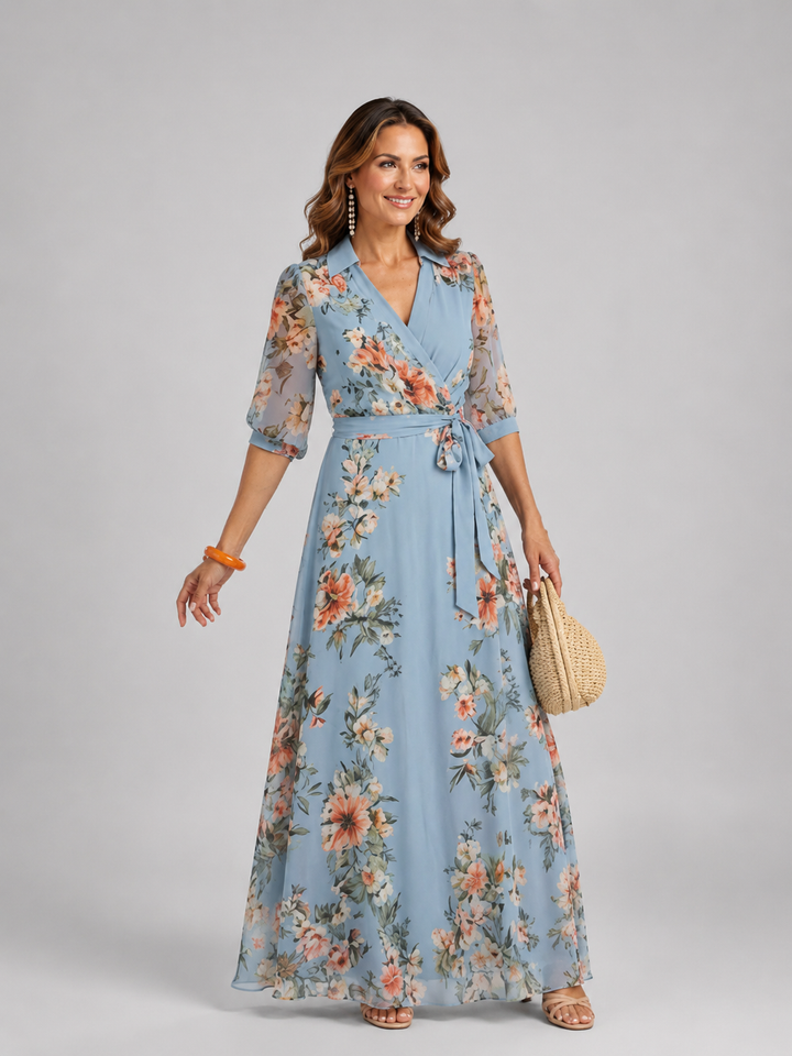 Lena | Floral Maxi Dress