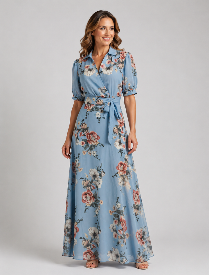 Lena | Floral Maxi Dress
