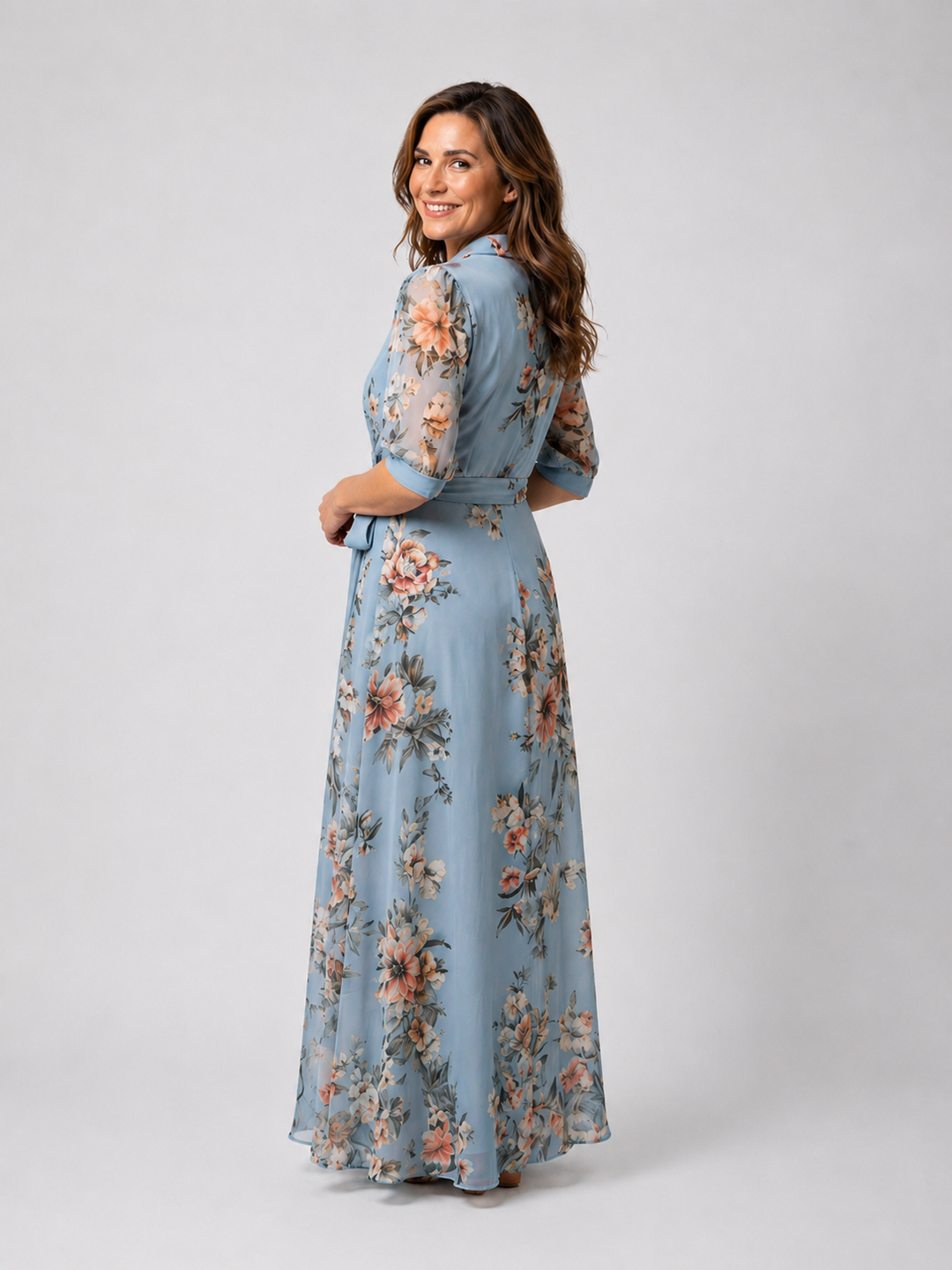 Lena | Floral Maxi Dress