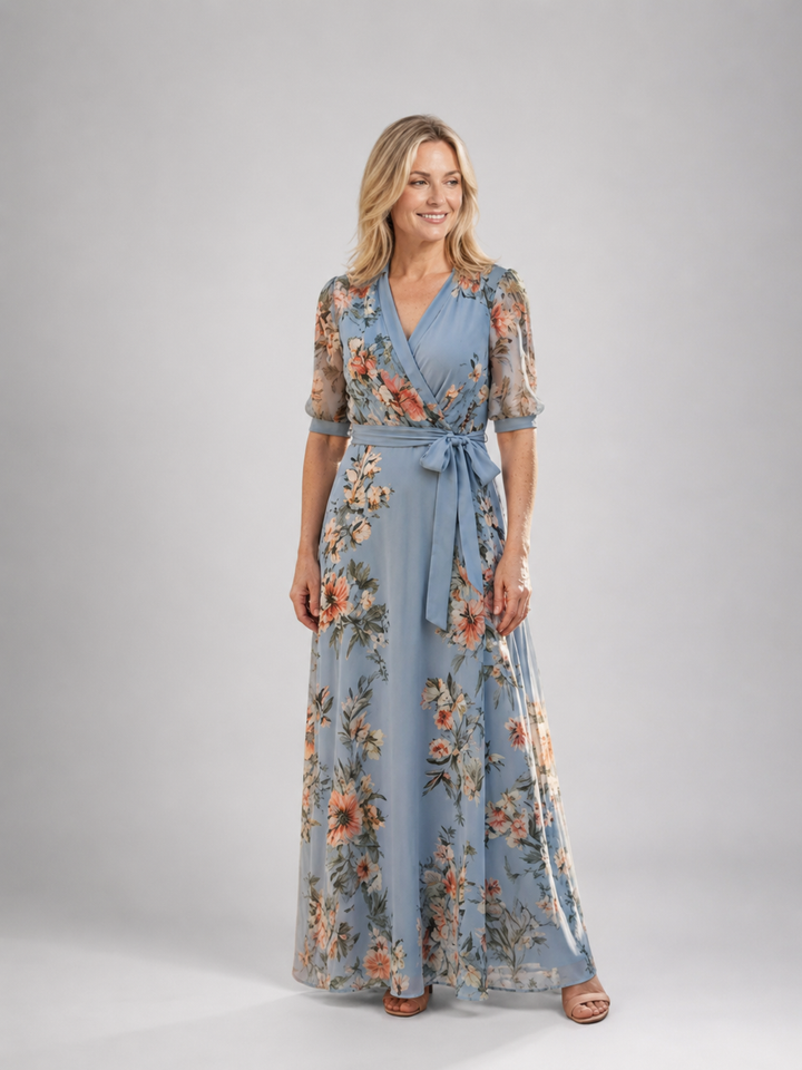 Lena | Floral Maxi Dress