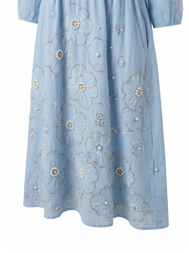 Lena | Floral Midi Dress