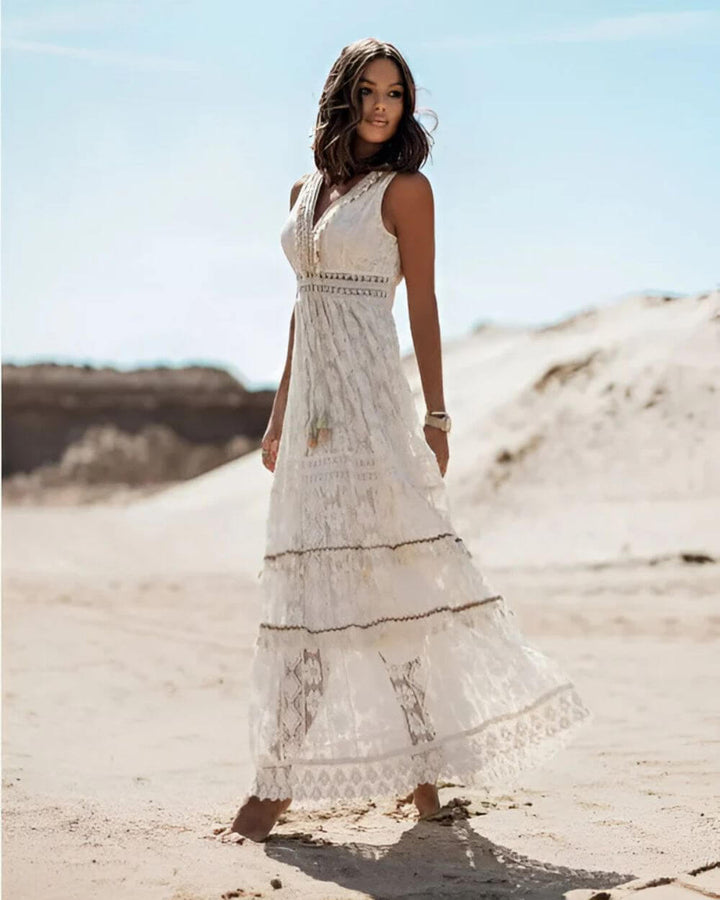 Hallie | Elegant Bohemian Style Dress