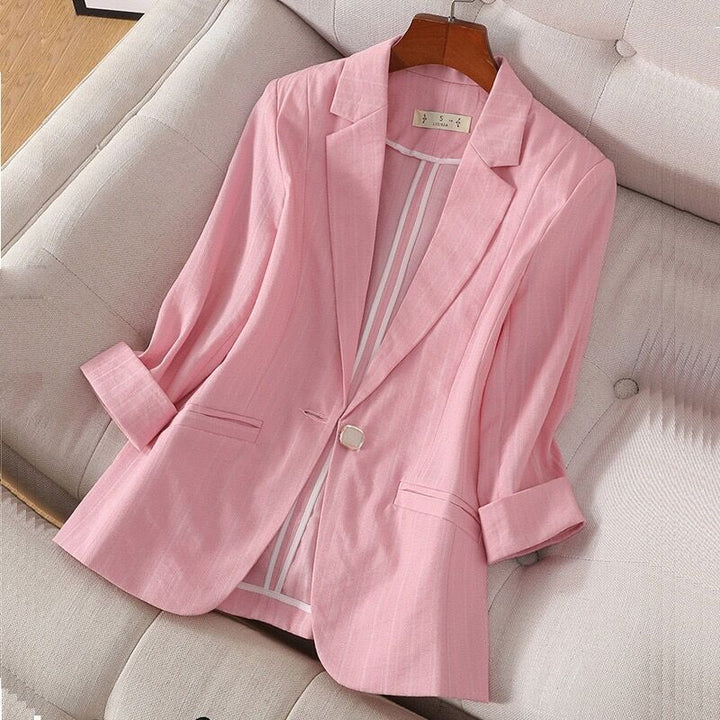 Grace | Lightweight Tailored Single Button Blazer