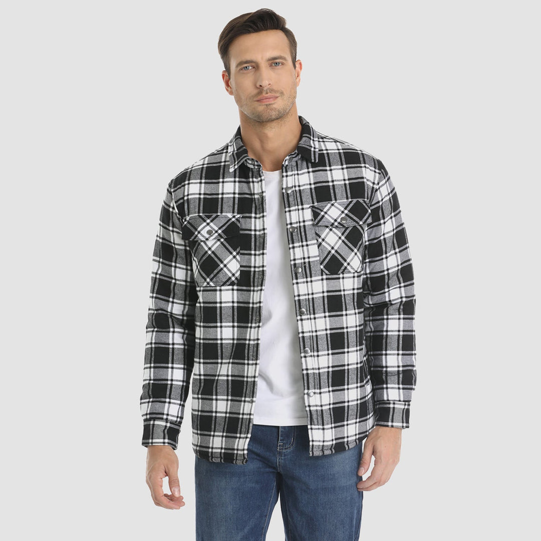 Jack™ | Striped flannel jacket