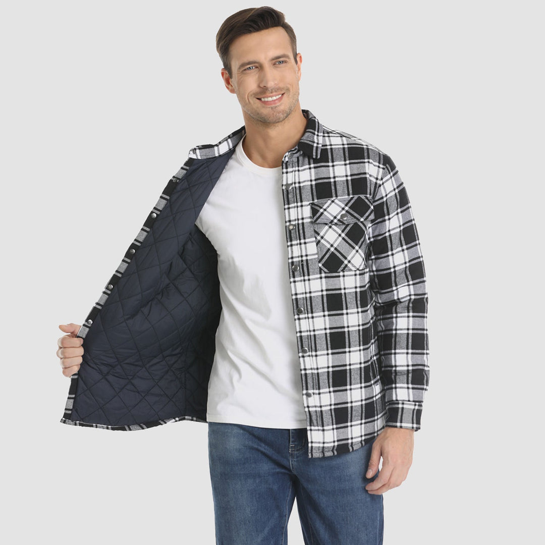 Jack™ | Striped flannel jacket