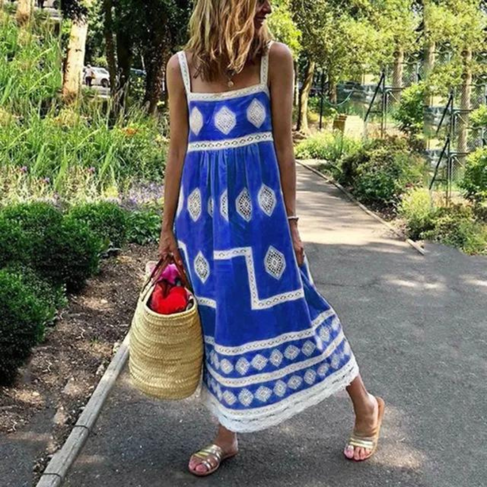 Patricia - Sleeveless Vintage Dress