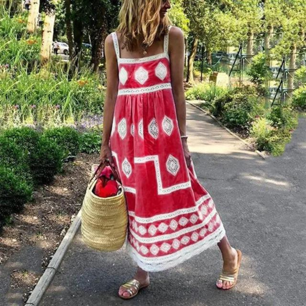 Patricia - Sleeveless Vintage Dress