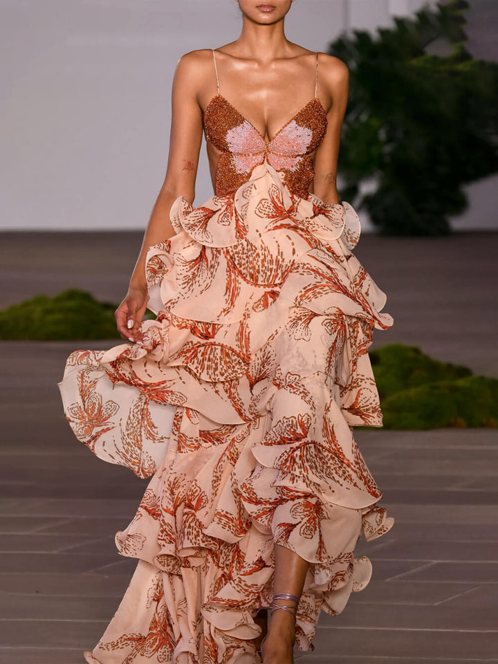 Elowen Signature Papillon Maxi Dress