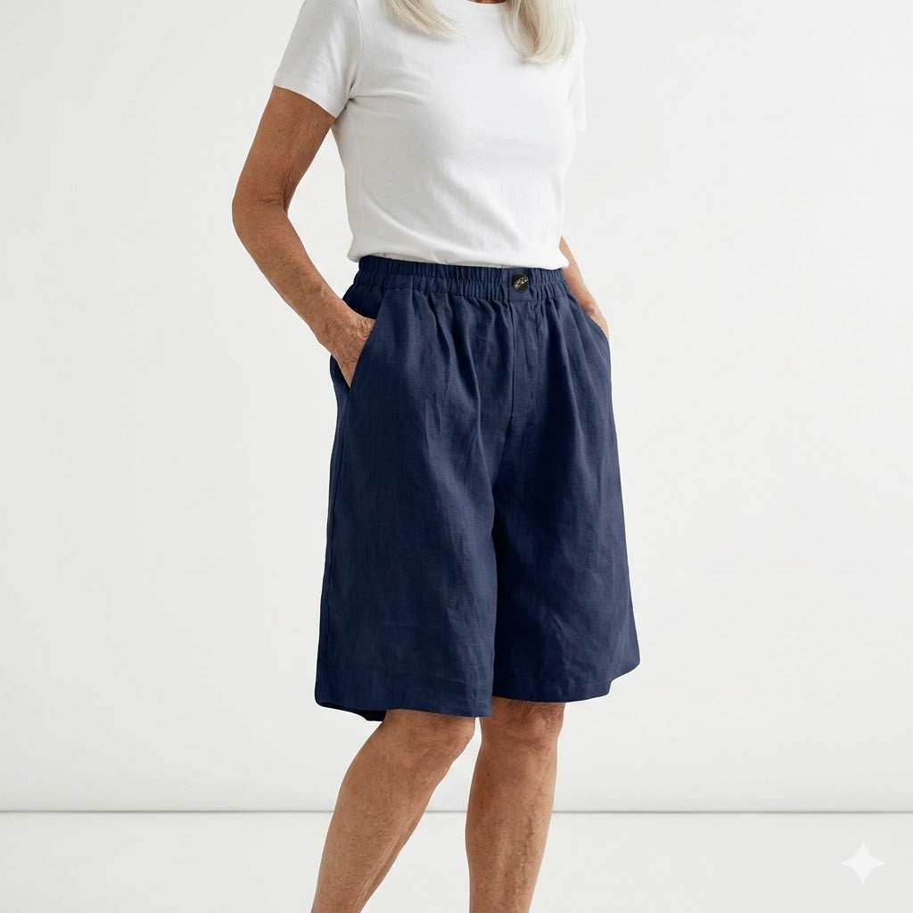 Wandeline™ — Loose Summer Comfort Shorts with Elastic Waist