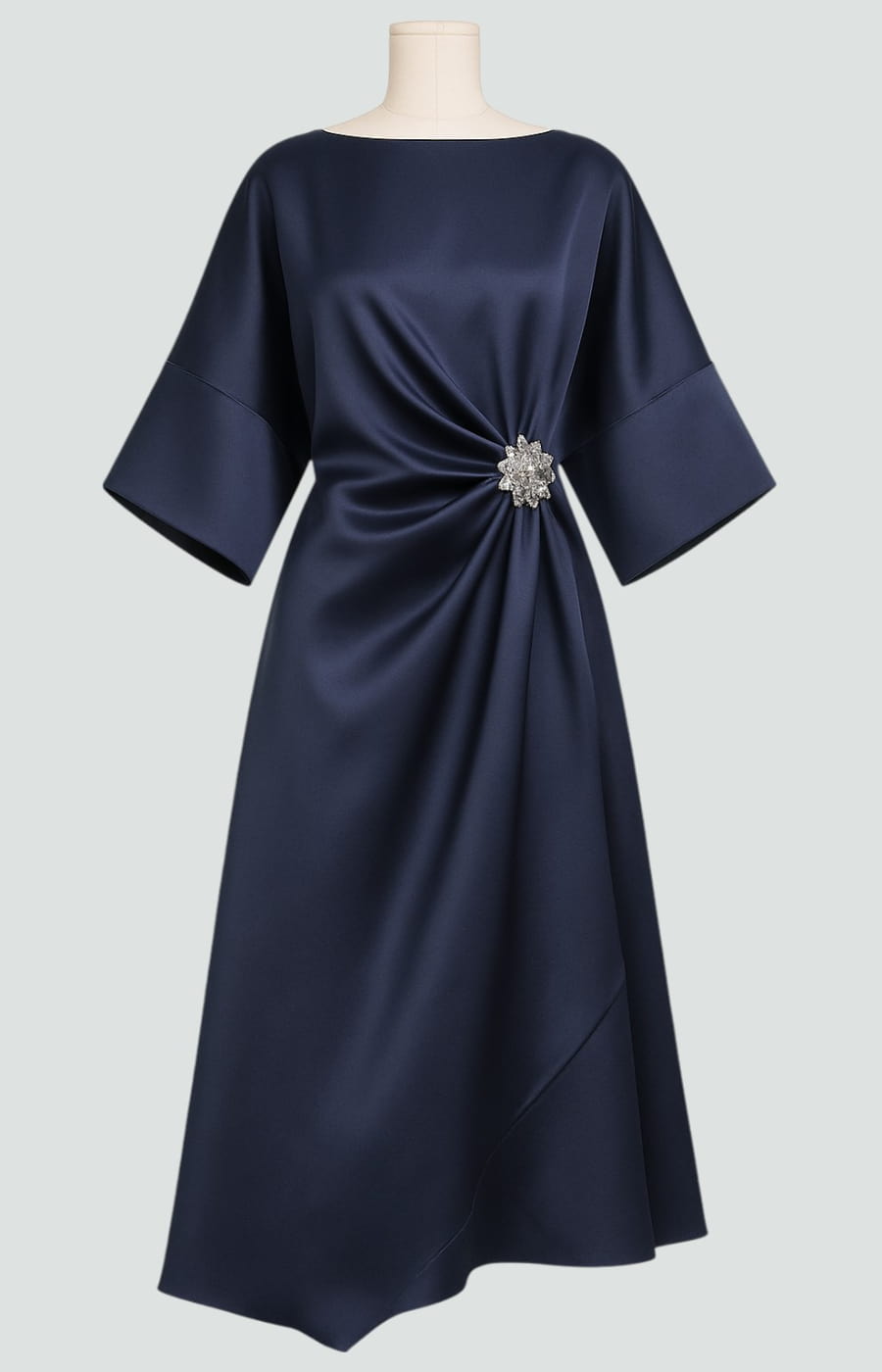 Diara | Elegant Satin Maxi Dress