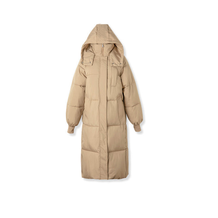 Karsyn™ | Knee Length Cotton Padded Korean Style Quilted Jacket