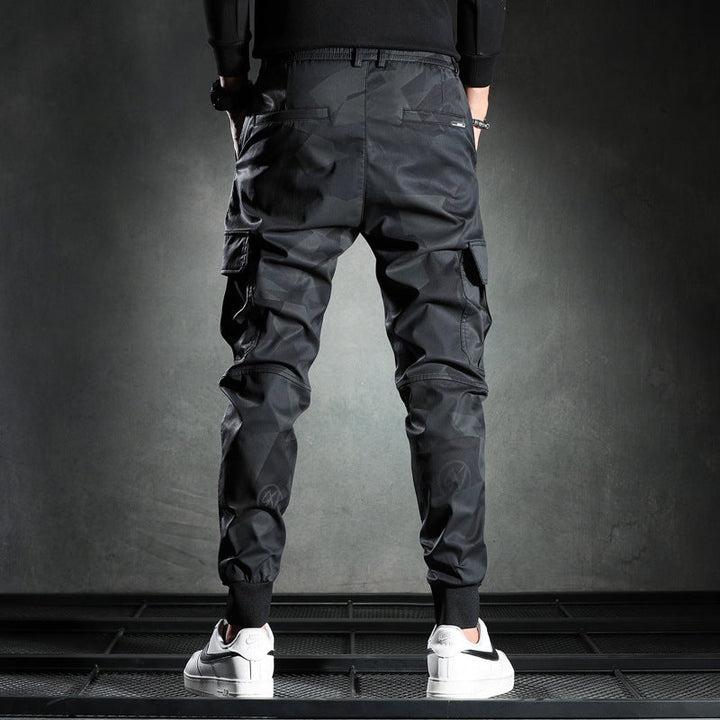 Troy™ | Autumn-Spring Trendy Drawstring Camo Cargo Pants