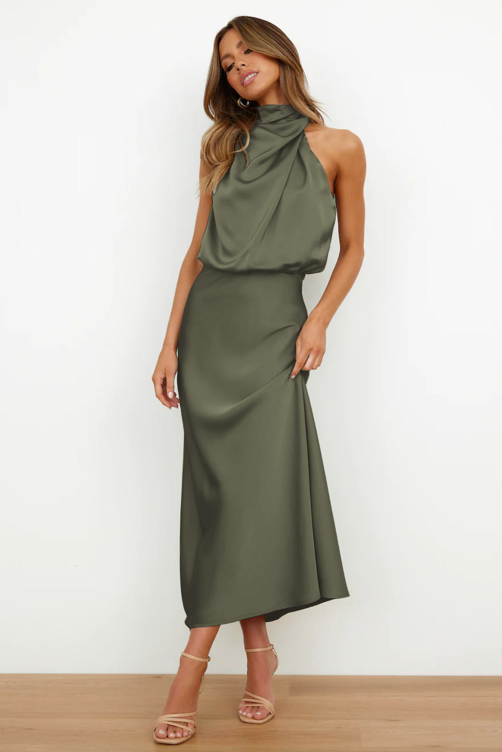 Alma | Halter Neck Dress