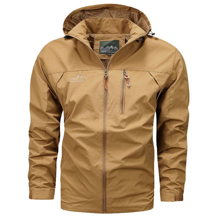 Gregory™ | Casual Hooded Windproof Solid Color Jacket