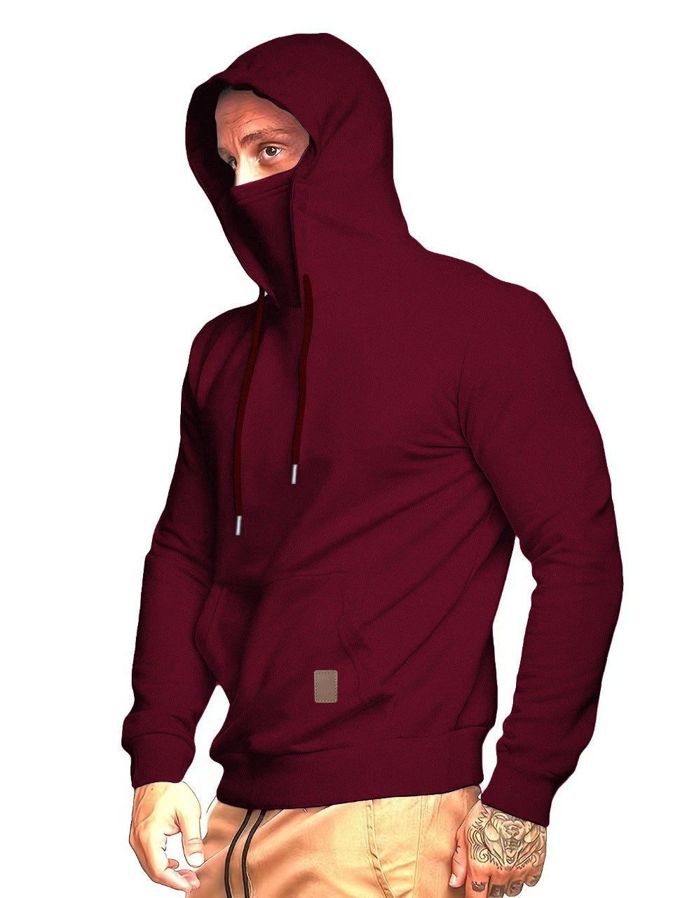 Erwin™ | Muscle Fit Long Sleeve Fleece Masked Hunter Hoodies