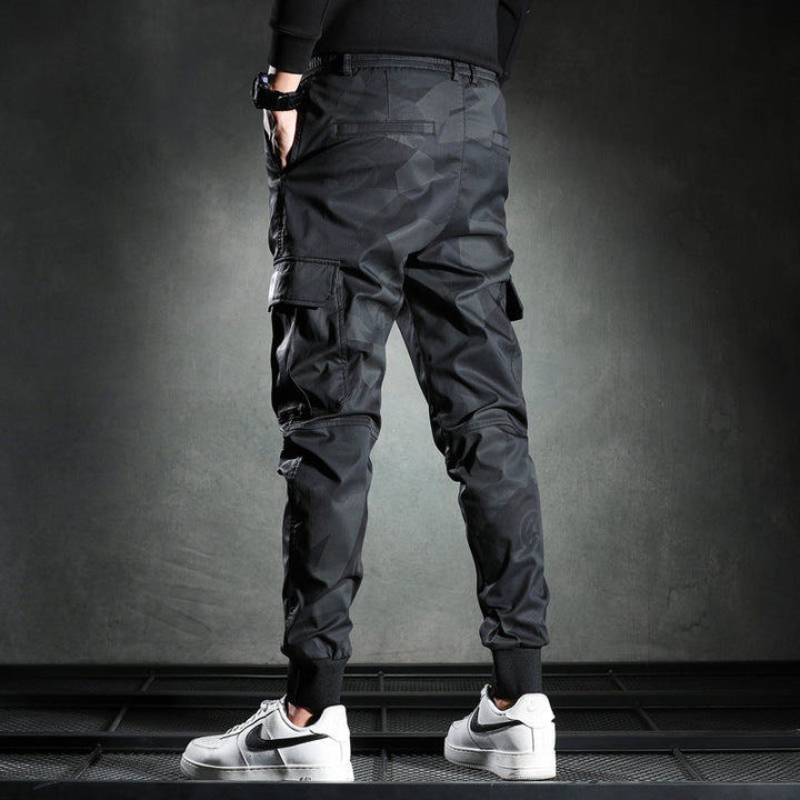 Troy™ | Autumn-Spring Trendy Drawstring Camo Cargo Pants