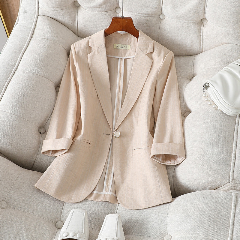 Grace | Lightweight Tailored Single Button Blazer