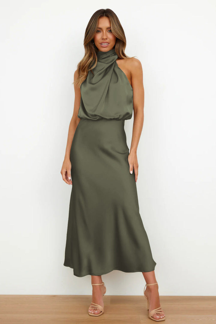 Alma | Halter Neck Dress