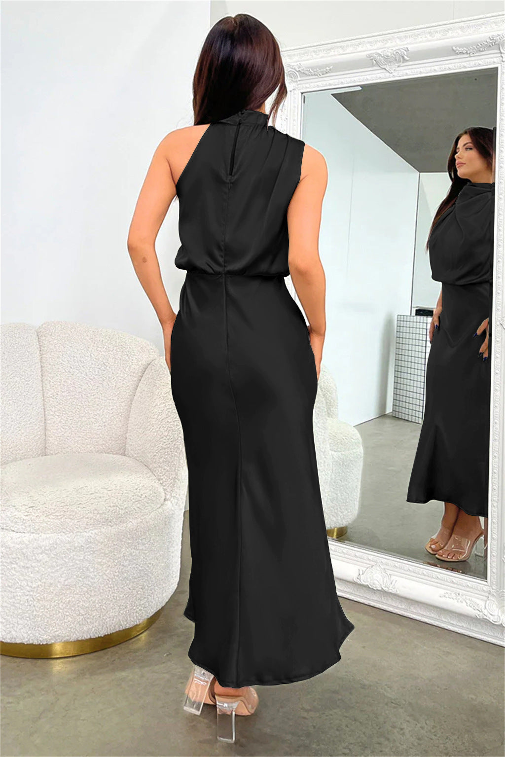 Alma | Halter Neck Dress