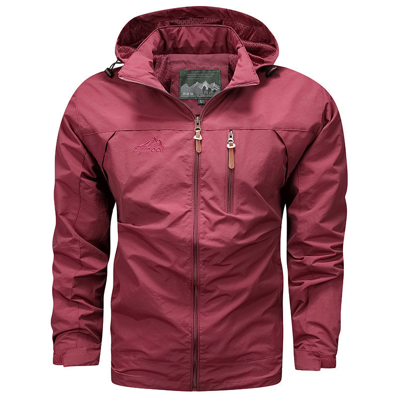 Gregory™ | Casual Hooded Windproof Solid Color Jacket