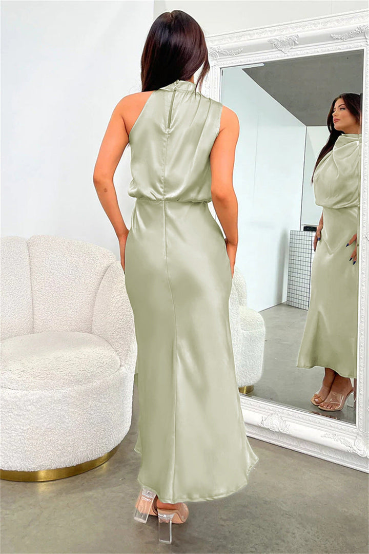 Alma | Halter Neck Dress