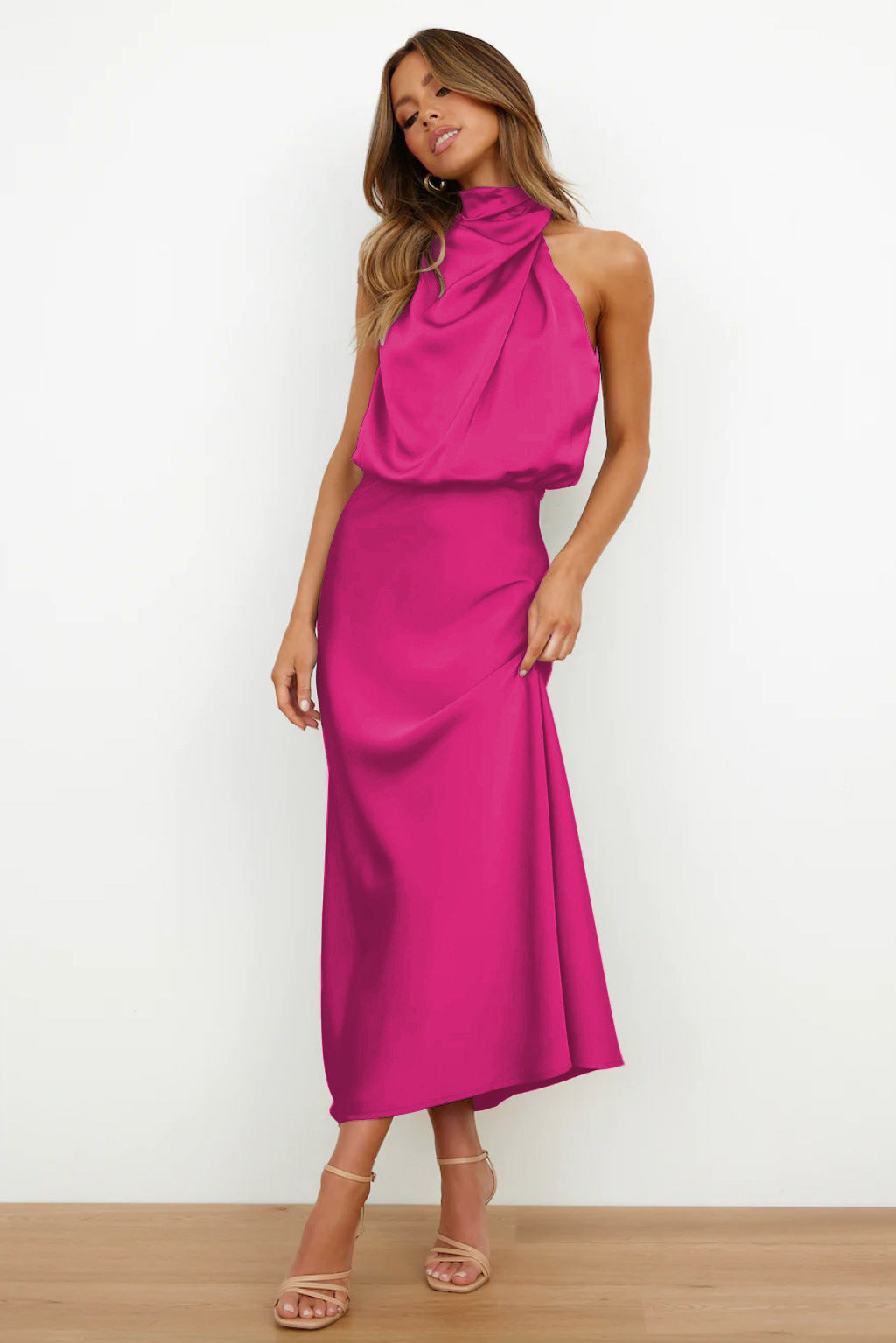 Alma | Halter Neck Dress