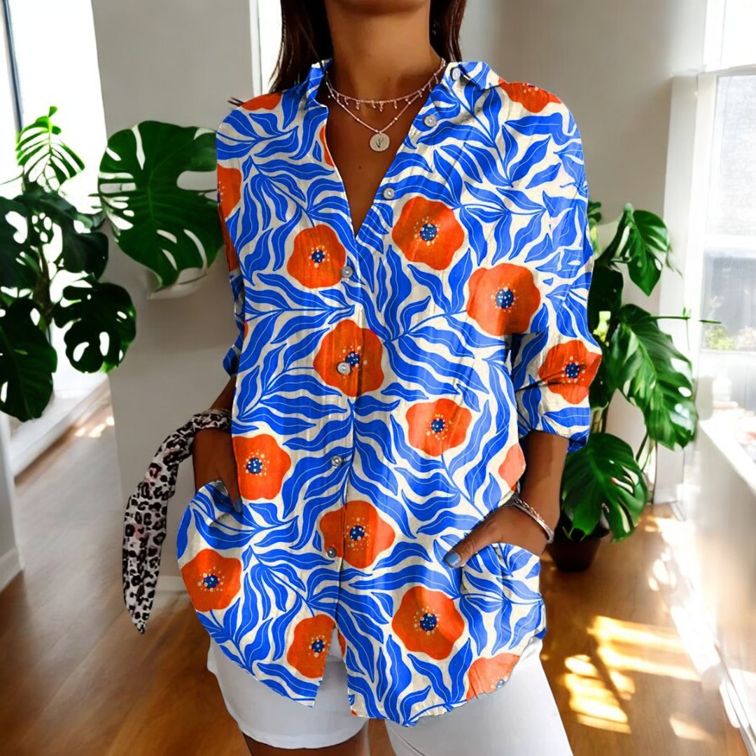 Darlene | Stylish Floral Blouse