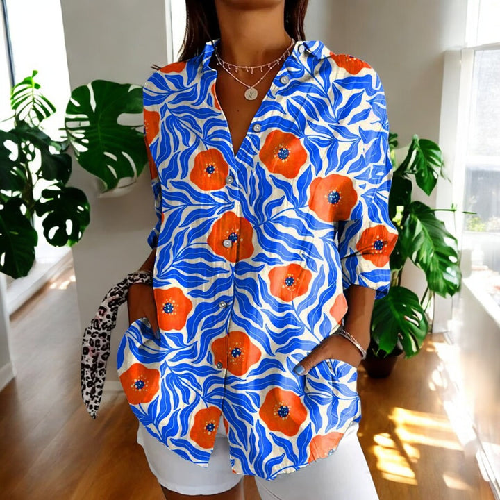 Darlene | Stylish Floral Blouse