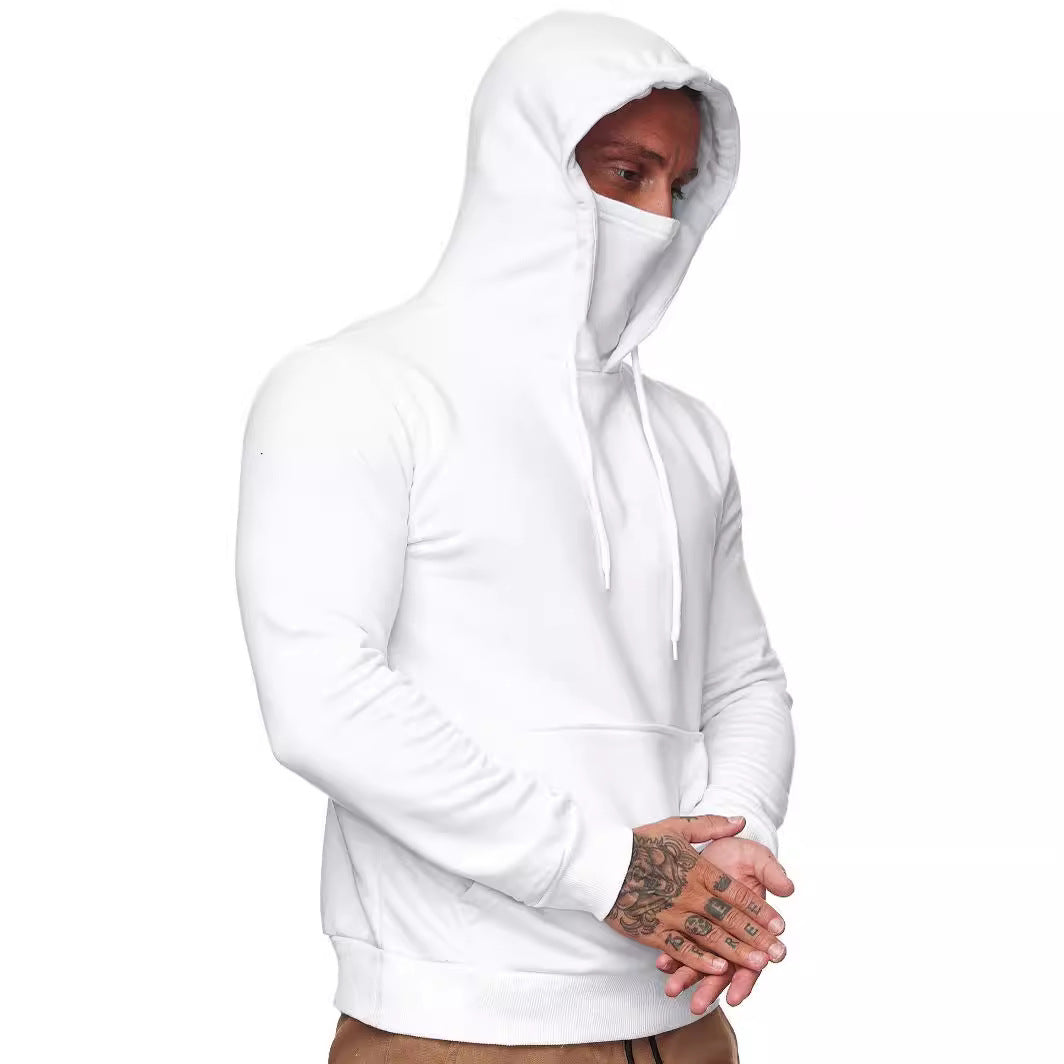 Erwin™ | Muscle Fit Long Sleeve Fleece Masked Hunter Hoodies