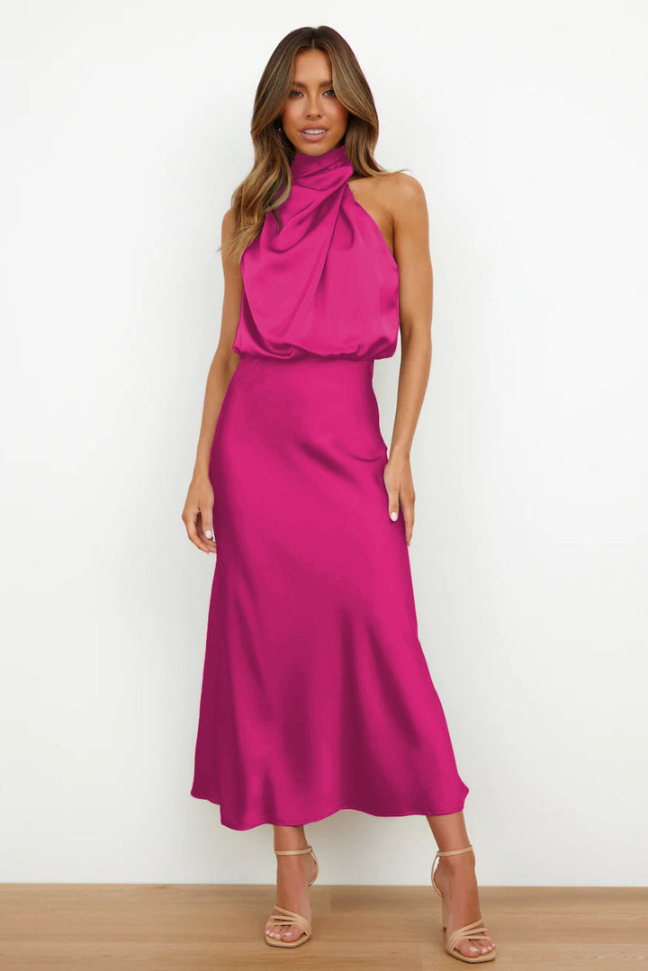 Alma | Halter Neck Dress