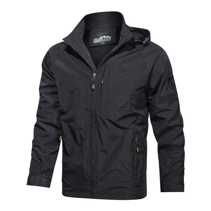 Gregory™ | Casual Hooded Windproof Solid Color Jacket