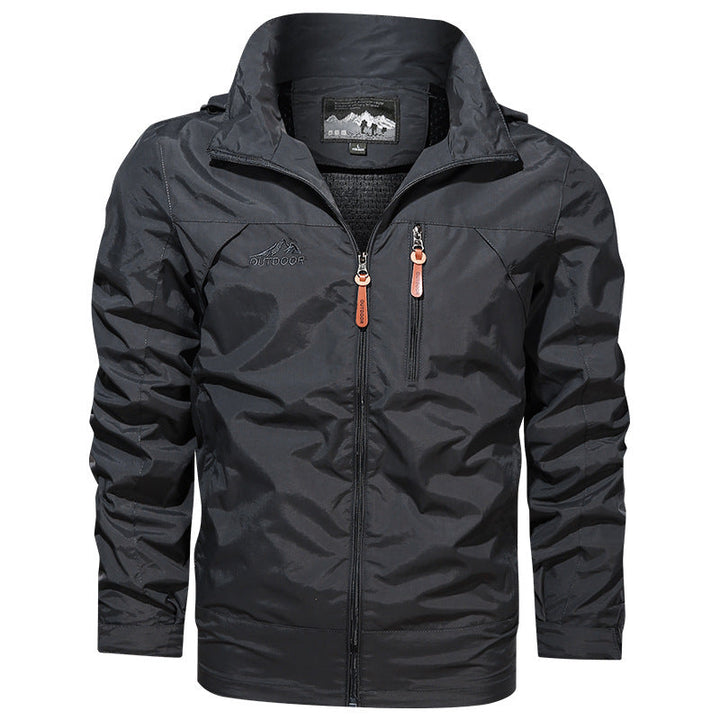 Gregory™ | Casual Hooded Windproof Solid Color Jacket