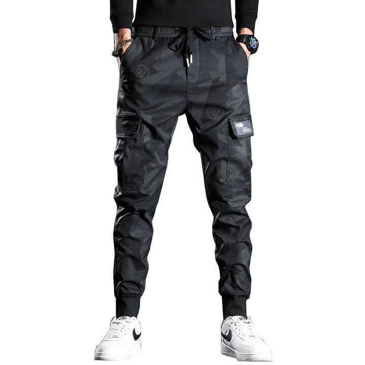 Troy™ | Autumn-Spring Trendy Drawstring Camo Cargo Pants