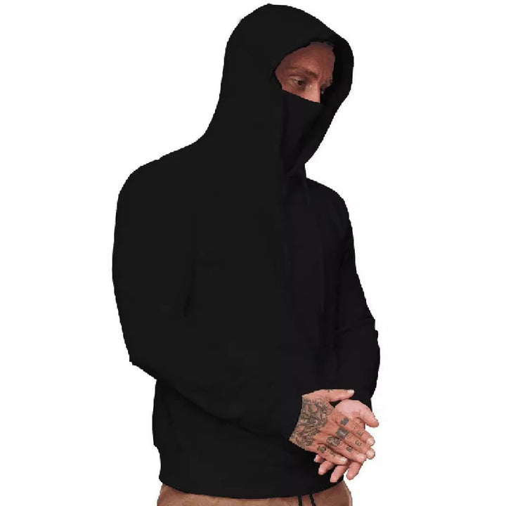 Erwin™ | Muscle Fit Long Sleeve Fleece Masked Hunter Hoodies