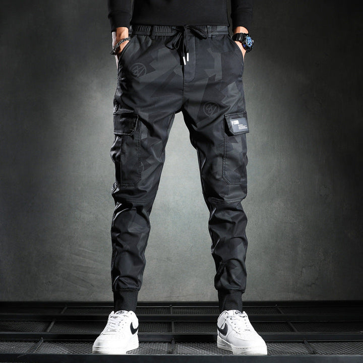 Troy™ | Autumn-Spring Trendy Drawstring Camo Cargo Pants