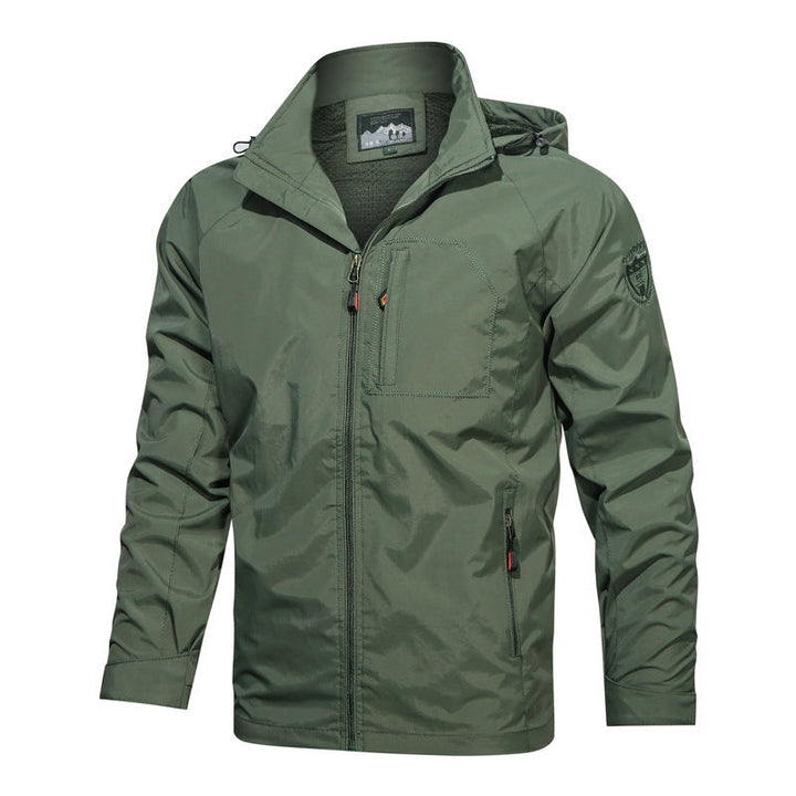 Gregory™ | Casual Hooded Windproof Solid Color Jacket
