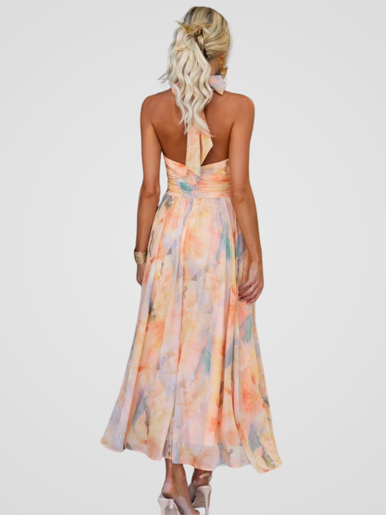Elena | Blossom Midi Dress