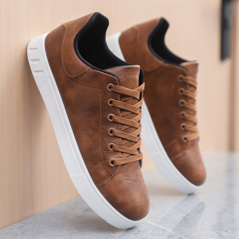 Liam | Classic Leather Sneakers
